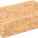 Under Bed Storage with Lid, Hand Woven Underbed Storage Basket for Bedroom, Large Underbed Storage Basket, Wicker Bed Storage Bin (PE Rattan, 60L, Single)
