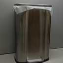 PayLessHere 13 Gallon (50L) in Home Recycling Bin Kitchen Stainless Steel Recycling Bin with Lid Removable Inner Bucket Foot Pedal Soft Close for Office Home Kitchen Garbage Can Trash Bin