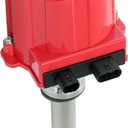 Ignition Distributor Compatible with 1987-1997 GMC Chevy 5.0L 5.7L 7.4L C/K Pickup Truck Van Big Blocks Small Blocks 305 350 454 HEI652R Red Cap