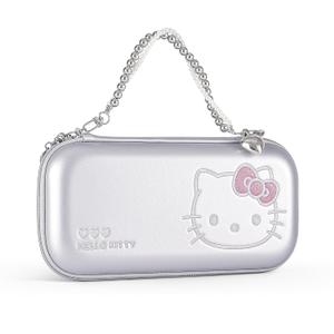 Kuitmor Carrying Case Compatible with Switch 2 (2025), Hardshell Storage Bag with Delicate Hand Chain, Portable Case for Switch 2 Game Console - HLK