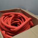 SPECILITE 5/8" Hot/Cold Garden Water Hose 125 ft, -50-190,Flexible & Lightweight With 3/4" Brass Fittings for Yard, Outdoor, Farm, Red
