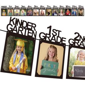 2026 Graduation Photo Banner 8x10 K-12 Graduation Party Photo Display Graduation Party Decorations Personalized Graduation Announcements Banner for High School College Graduation Party Supplies TD112