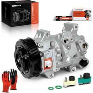 A-Premium Air Conditioner AC Compressor with Clutch Compatible with Toyota Corolla 2009-2010, Matrix 2009-2012, Scion xD 2008-2014 1.8L