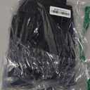 EVALESS Womens Baggy Barrel Jeans High Waisted Wide Leg Boyfriend Denim Ankle Pants (6, Black)