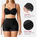 Nebility Butt Lifting Shapewear with Butt Pads - Padded Underwear for Women Booty Lifter Shorts Lace Hip Enhancer Size Medium