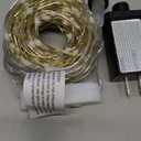 BrizLabs July 4th Fairy Lights, 66ft 200 LED Color Changing Fairy Lights with Remote, Plugin Patriotic Twinkle Light RGB Rainbow Starry Xmas Light Music Sync for Xmas Halloween Home Party Wedding