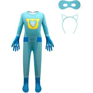 Cute Cosplay Costume for Kids with Mask and Headband, 3-10Y (Bitsy)