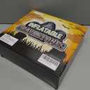 ArtCreativity Tombstone Ring Toss - Set of 4 - Gravestone Ring Toss Game with Weighted Bottoms - Doubles as Inflatable Halloween Decor