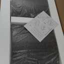 Modern Glass Coffee Table, Coffee Table for Living Room, Tempered Glass-top with Sturdy Wooden Base, Modern Coffee Tables for Small Space, Apartment, Office, Minimalist Design (Walnut)