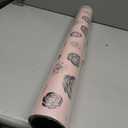 WRAPAHOLIC Jumbo Wrapping Paper Roll - 24 Inch X 100 Feet Jumbo Roll Rose with Silver Foil Design, Perfect for Wedding, Birthday, Holiday, Baby Shower and More Occasions