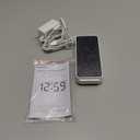 Peakeep Digital Alarm Clock for Bedroom Bedside, Extra Loud for Heavy Sleepers Adults, Large RGB Color Changing Colorful LED Big Numbers, Battery Backup Plug in Electric Clock with USB Charger (Black + 8 Colors)