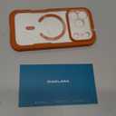 Diaclara Magnetic Designed for iPhone 17 Pro Case 6.3'' [Full Camera Protection] Full Body Bumper,[Compatible with MagSafe] Military Drop Proof Phone Case w/Built-in Screen Protector,Orange