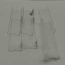 upsimples 6 Pack Acrylic Shelves for Wall Storage, 15" x 4“ Floating Bookshelves for Kids, Display Shelf Organizer for Bathroom, Bedroom, Living Room, Kitchen, Room Decor, Clear