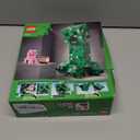 LEGO Minecraft The Creeper Kids Building Toy - Minecraft Toy for Boys & Girls, Ages 10+ - Room Decor for Gamers -W/ 1st Version Mini figure - Gift for Christmas - 21276