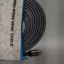 Highwings 8K@60 Long HDMI Cable 15FT, 48Gbps 2.1 High Speed Gaming HDMI Cord 4K120 144Hz RTX 3090 eARC HDCP 2.2&2.3 Compatible for PS5, SoundBar, AVR, UHD TV (Grey)