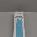 Insulated Water Bottle with Silicone Boot (36hrs Cold/18hrs Hot) - DIY Stickers, Leakproof, BPA Free, 24 oz [2-IN-1 LID] (Cyan)