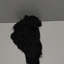 HOCILLE Women's Sexy Bodycon Boat Neck Mini Dresses Sleeveless Ruched Ruffle Hem Club Party Short Dress (Medium, Black)