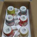 Francesca 14 oz. Porcelain Mugs  Set of 6 Assorted Floral-Inspired Designs  Microwave & Dishwasher Safe  Vibrant, Durable Coffee Cups for Tea, Hot Cocoa, Lattes, or Everyday Use in Style