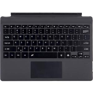 Type Cover for Microsoft Surface Pro 7+ / Pro 7/6 / 5/4 / 3, 12.3 inch, Ultra-Slim Wireless Bluetooth Tablet Keyboard with Multi Touchpad (Black)