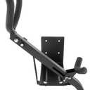 Otoolling Saxophone Wall Mount Tenor Alto Saxophone Stand Holder Display Rack Metal Alto Sax Stand Wall Hanger for Music Studio Instrument Shop Home Accessories Sax Lover Gifts, Black, 1Pc