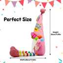 Happy Birthday Decorations - Funny Birthday Gifts for Women, Her, Mom, Girls, Women Friendship, Sister, Wife, Mother, Grandma, Boss Who Have Everything - Pink Gnomes Doll Decor for Table Centerpieces