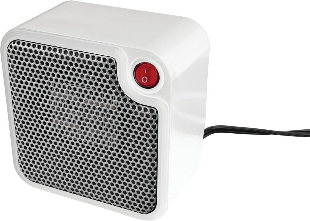 Performance Tool W5011 250W Personal Space Heater, White (Compact)