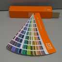 RAL D2 Color Chart, 1,825 Colors, Semi-Matte, 5 Languages