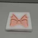 LemonRoad Coquette Bow Shaped Ceramic Jewelry Dish Tray Storage Tray Rings Necklace Bracelets Earrings Trays Cosmetics Jewelry Organizer for Coquette Room Decor Gifts (Pink)