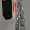 Snare Drum Stand, Snare Stand with Drumstick Holder and a Pair of 5A Drum Sticks Fit for 8 to 15 Inch Snare Drum and Practice Pad, Adjustable Height 25.6 to 39.4 Inches for Drum Beginners