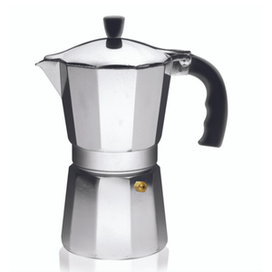 Imusa USA Aluminum Stovetop 6cup Espresso Maker (B12043V), Silver