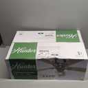 Hunter 42 inch Indoor Ceiling Fan with LED Lights - Ceiling Fan with Pull Chain, For Bedroom, Living Room, or Kitchen, Low Profile Mount, No Remote, 5 Blades - Builder 51092, Brushed Nickel