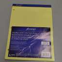 Ampad Dual Pads PAD,DUAL,LAWRULED,LTR,CAN (Pack of15)