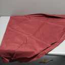 sancua Round Tablecloth - 60 Inch - Water Resistant Spill Proof Washable Polyester Table Cloth Decorative Fabric Table Cover for Dining Tables, Buffet Parties and Camping, Burgundy