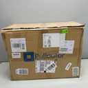 Double Pull-Out Trash Can, 35QT Under-Cabinet Kitchen Bin, Metal Frame, Grey, Fits Above 18 Opening Cabinets