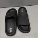 MIA Lexa Slide Sandals - Black, Size  8