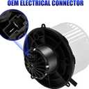 LCWRGS Rear AC Blower Motor with Fan Fits for 2003 2004 2005 2006 2007 2008 Honda Pilot Acura MDX HVAC Heater Blower Motor Replaces# 75847 79310S2K003