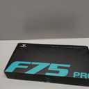 AULA F75 Pro Wireless Mechanical Keyboard,75% Hot Swappable Custom Keyboard with Knob,RGB Backlit,Pre-lubed Reaper Switches,Side Printed PBT Keycaps,2.4GHz/USB-C/BT5.0 Mechanical Gaming Keyboards