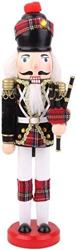 Taotenish Christmas Nutcracker Ornaments Wooden Nutcracker Figures Soldier Puppet Toy for Xmas Tree Hanging Decorations