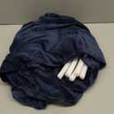 Stretch Chair Covers Banquet Armchair Slipcovers Luxury Velvet Armchair Sofa Covers Chair Slipcover Anti-Slip Furniture Protector for Living Room Friendly for Kids Pets (Navy Blue)