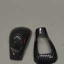 Car Carbon Fiber Style Gear Shift Knob Head Trim Cover Compatible for Chevrolet Colorado 2023+