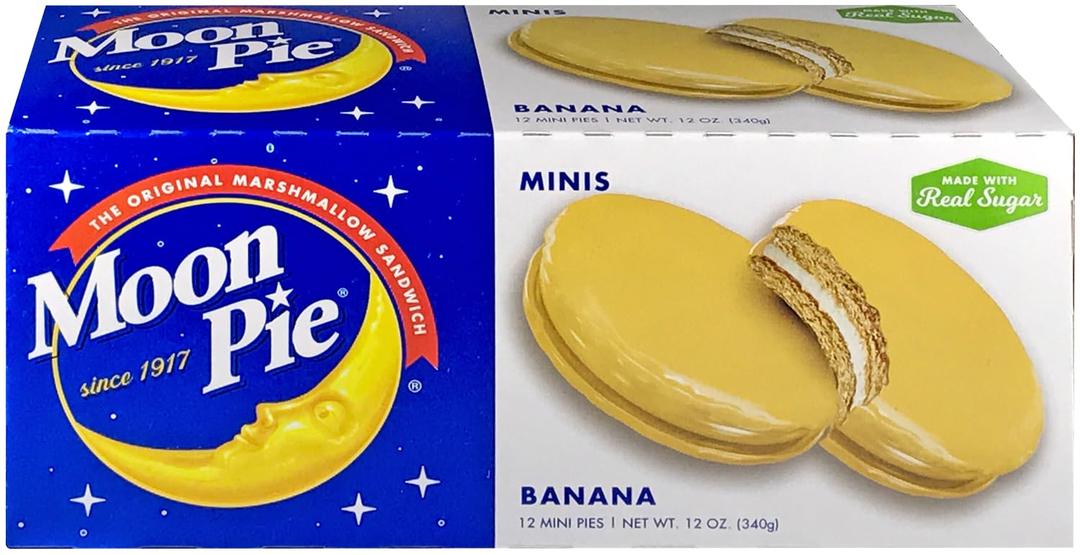 Mini Moon Pies 12ct Box (Pack of 1) (Banana) (EXP 02/23/26)