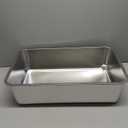 Kirecoo Stainless Steel Cat Litter Box XL- Metal High Sided Cat Pan, Large Stainless Steel Box, Indoor Litter Tray, Non Stick, No Smell, Easy to Clean, Pet Toilet Supplies for Kitten, Kitty, Rabbit (23.43" L x 15.55" W x 5.7" H)