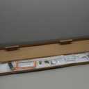 Curtain Track, Ceiling Curtain Track with Roller Hooks, Ceiling Mount Rail Set for Room Divider, 6ft - 9ft (White)