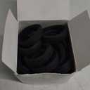 32 Pcs Luggage Wheel Covers, Silicone Luggage Wheel Protector Cover for 2-2.4" Spinner Wheels, Wear-Resistant, Anti-Noise, Essential Travel Accessories (Black)