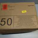 Amazon Basics X-Large Absorbent Puppy Pads, Leak-Proof, Quick-Dry, 28 x 34 Inches, Pack of 50, Blue & White