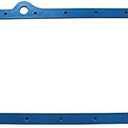 SBC Blue Oil Pan Gasket Steel Core Rubber Replacement Compatible for 305 350 Small Block Chevy 86-95