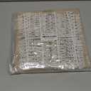 Felt Letter Board with 294 Letters, Numbers & Symbols - 10 x 10 inch Changeable Message Board with Wooden Frame Wall Mount Hook, Black & Wood