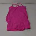 Women’s Backless Active Dress with Built-in Shorts and Pockets – for Movement & Easy Bathroom Breaks, Medium, Hot Pink 