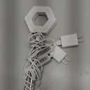 FOXGARDEN Grow Light, Full Spectrum LED Plant Light for Indoor Plants, Growing Lamp with Auto On/Off Timer 4/8/12H, 4 Dimmable Brightness, Height Adjustable, Ideal for Small Plants, 2 Packs (White)