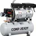 2 Gallon Portable Air Compressor 0.75HP 1.7 CFM@90PSI 60dB Ultra Quiet Oil Free Air Compressor for Tire Inflation Pneumatic Tool Spray Painting